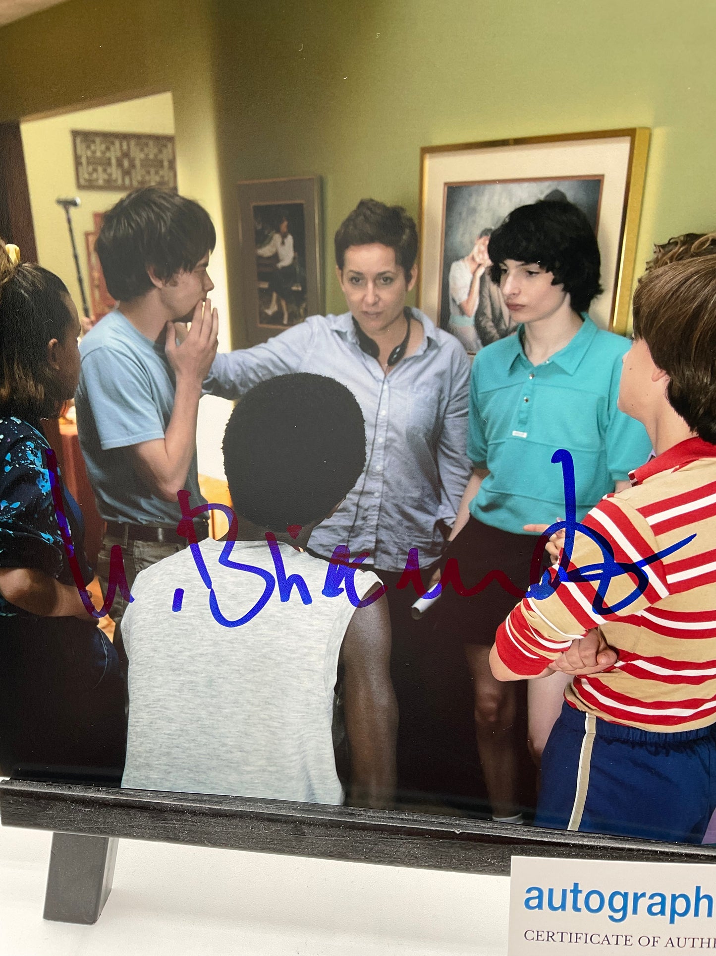 Uta Briesewitz Stranger Things signed photo 8x10 ACOA