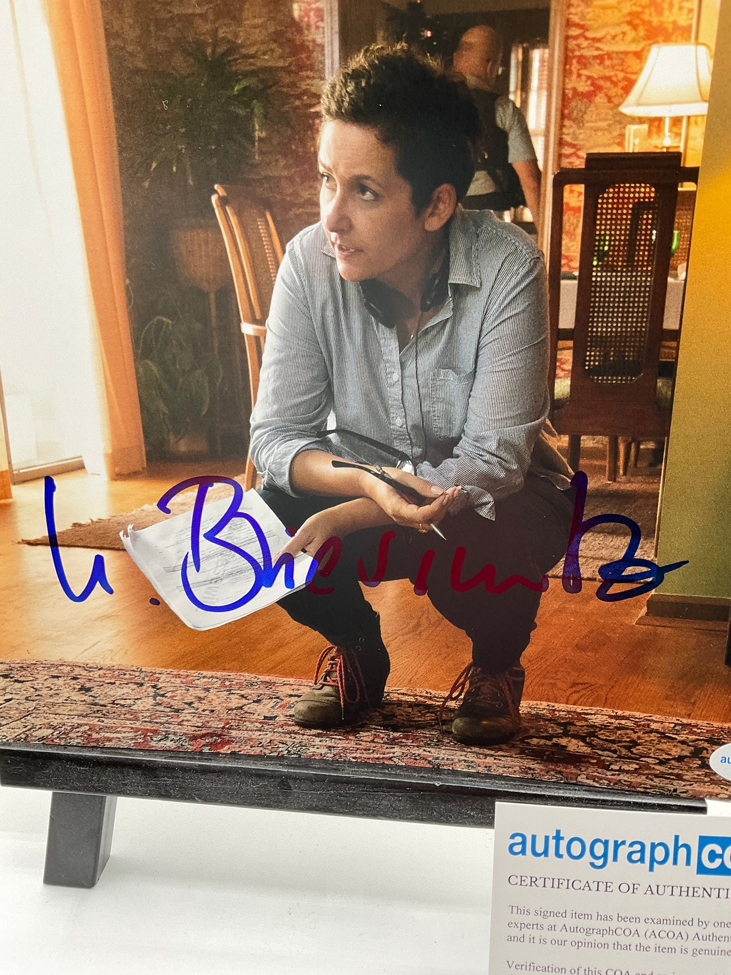 Uta Briesewitz Stranger Things signed photo 8x10 ACOA