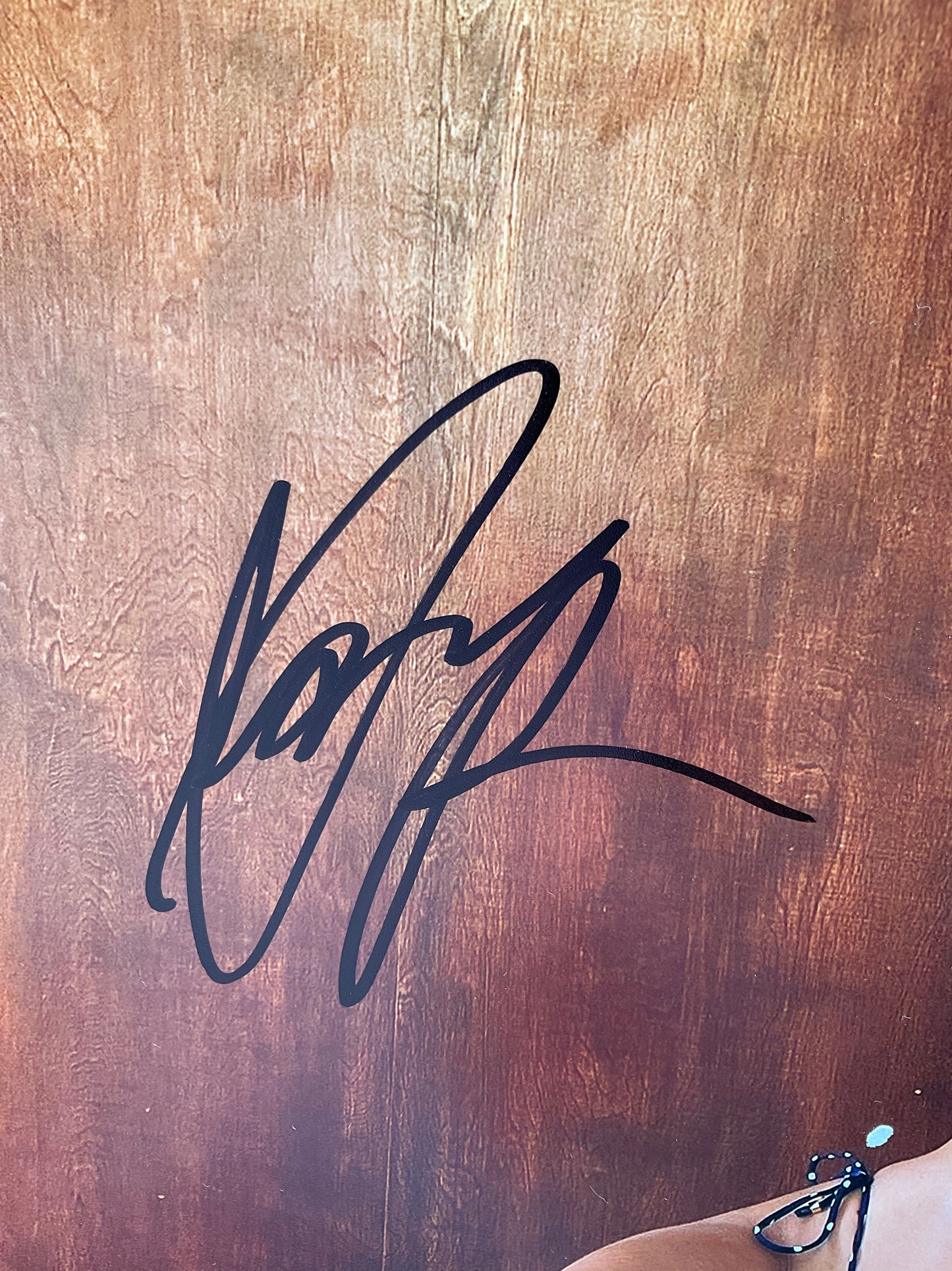 Suede Brooks Sexy signed photo 8x10 ACOA Influencer