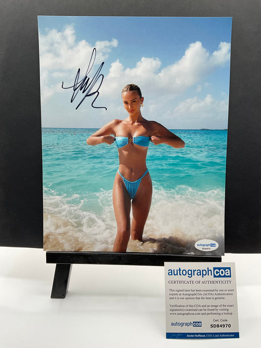 Suede Brooks Sexy signed photo 8x10 ACOA Influencer