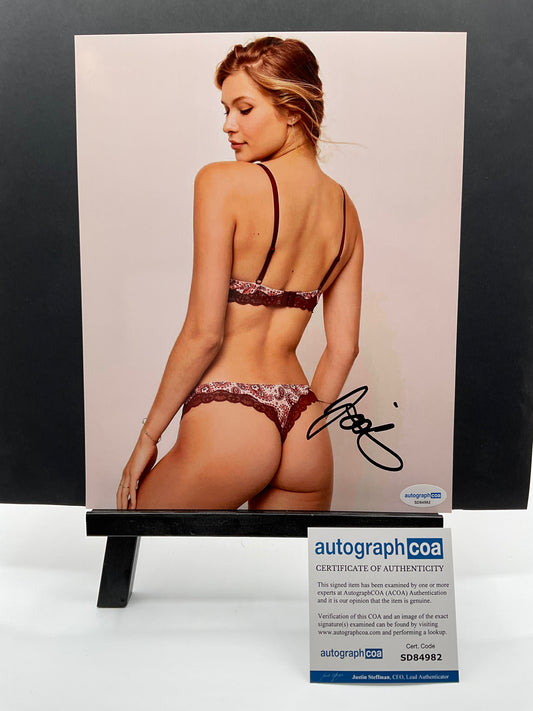 Josie Canseco Sexy signed photo 8x10 ACOA Model
