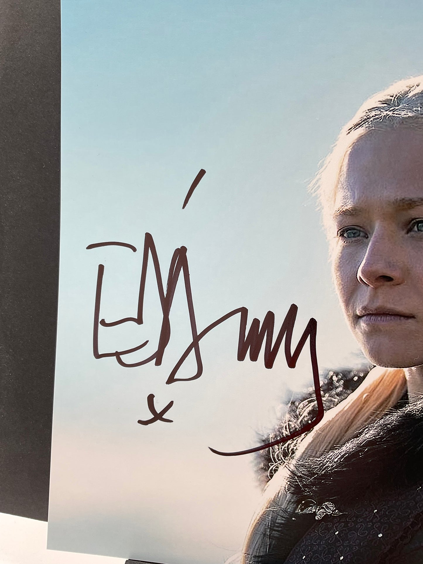Emma D'Arcy House of the Dragon signed photo 8x10 ACOA