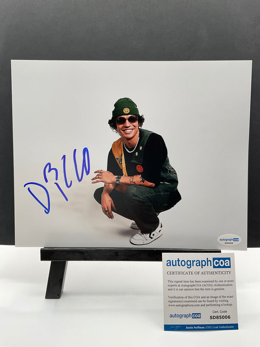 Disco Lines signed Photo 8x10 ACOA Music EDM Baby Girl