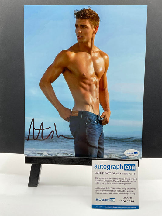 Seth Edeen sexy signed photo 8x10 ACOA Model