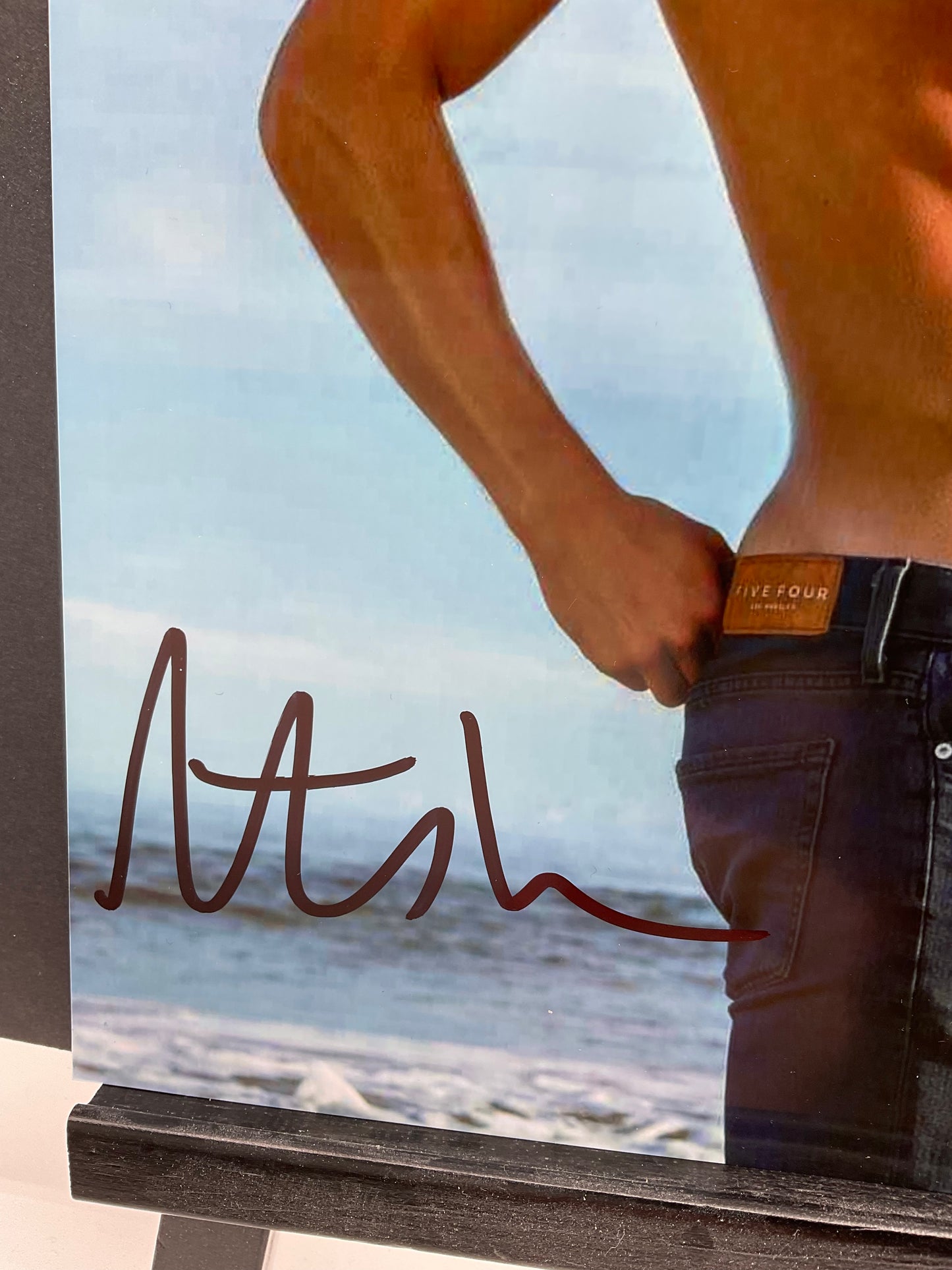 Seth Edeen sexy signed photo 8x10 ACOA Model
