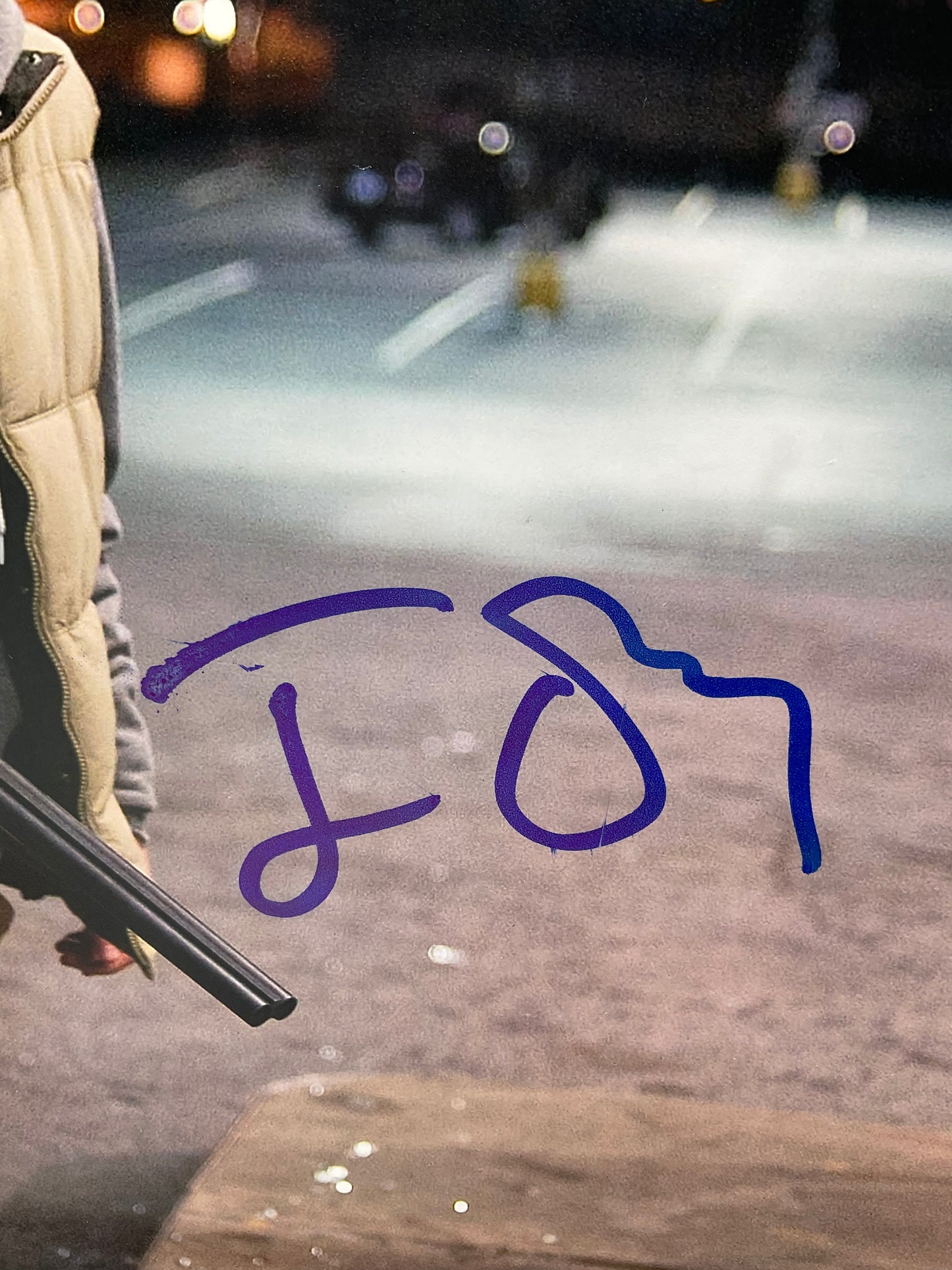 Jesse Eisenberg Zombieland signed photo 8x10 ACOA
