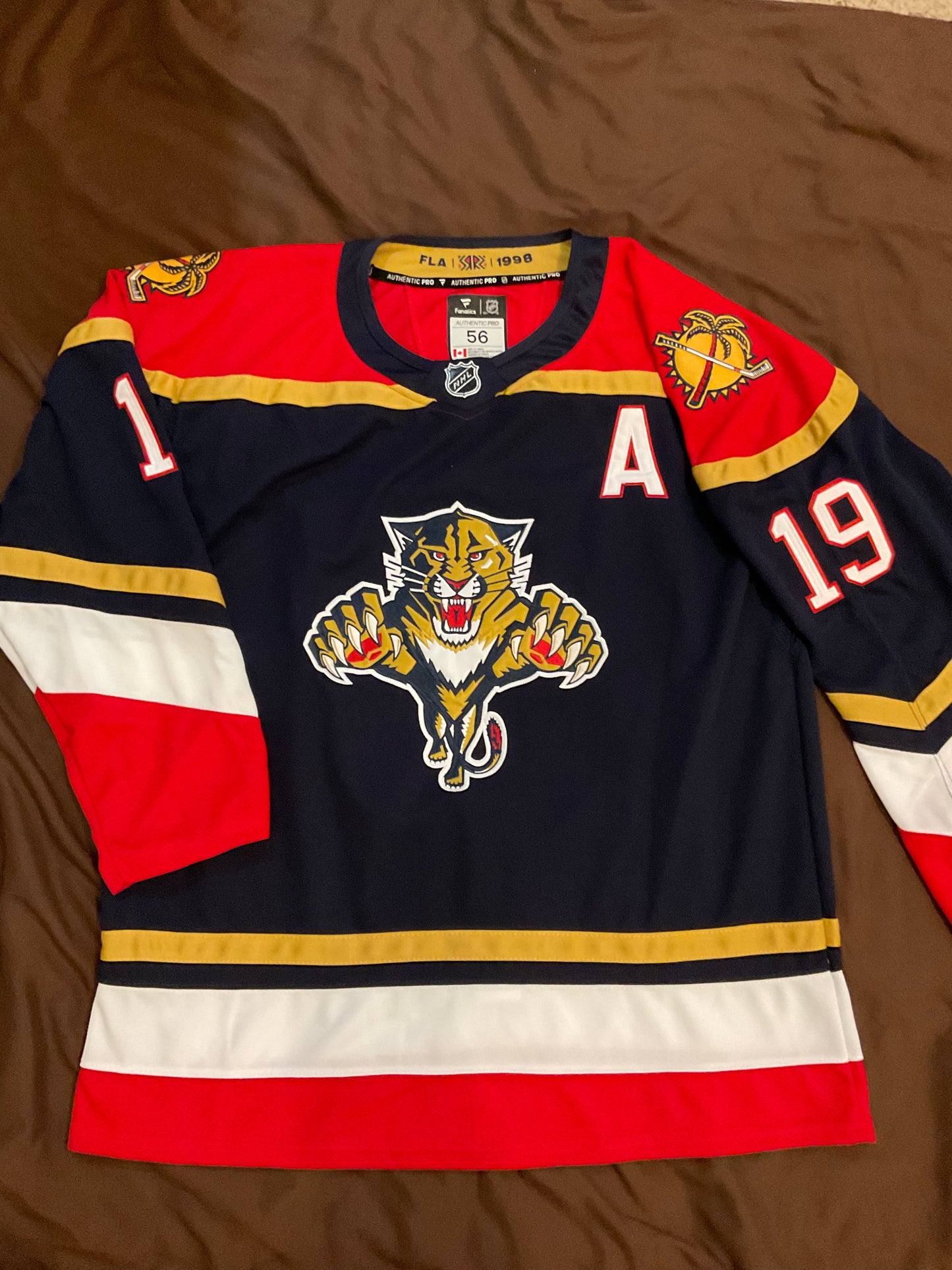 Matthew Tkachuk Florida Panthers signed Jersey Beckett NHL