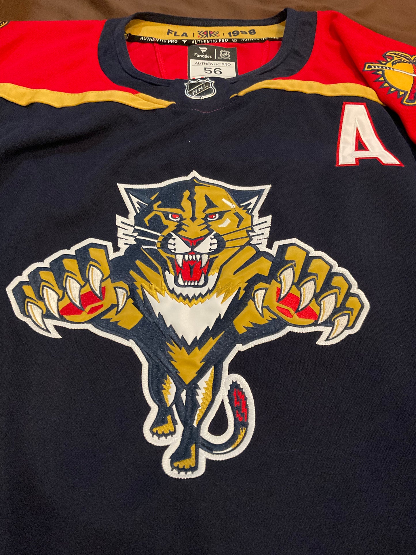 Matthew Tkachuk Florida Panthers signed Jersey Beckett NHL