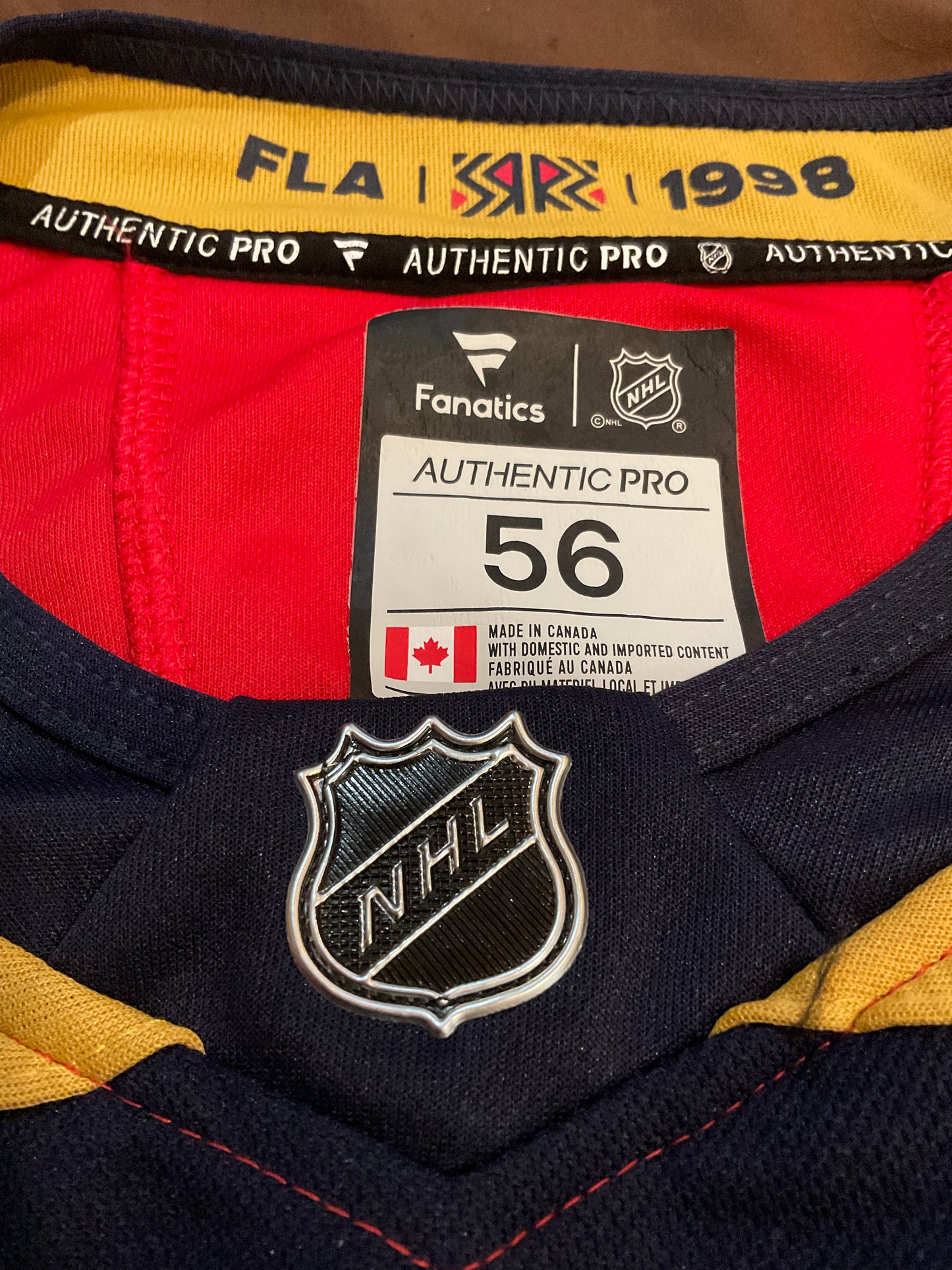 Matthew Tkachuk Florida Panthers signed Jersey Beckett NHL