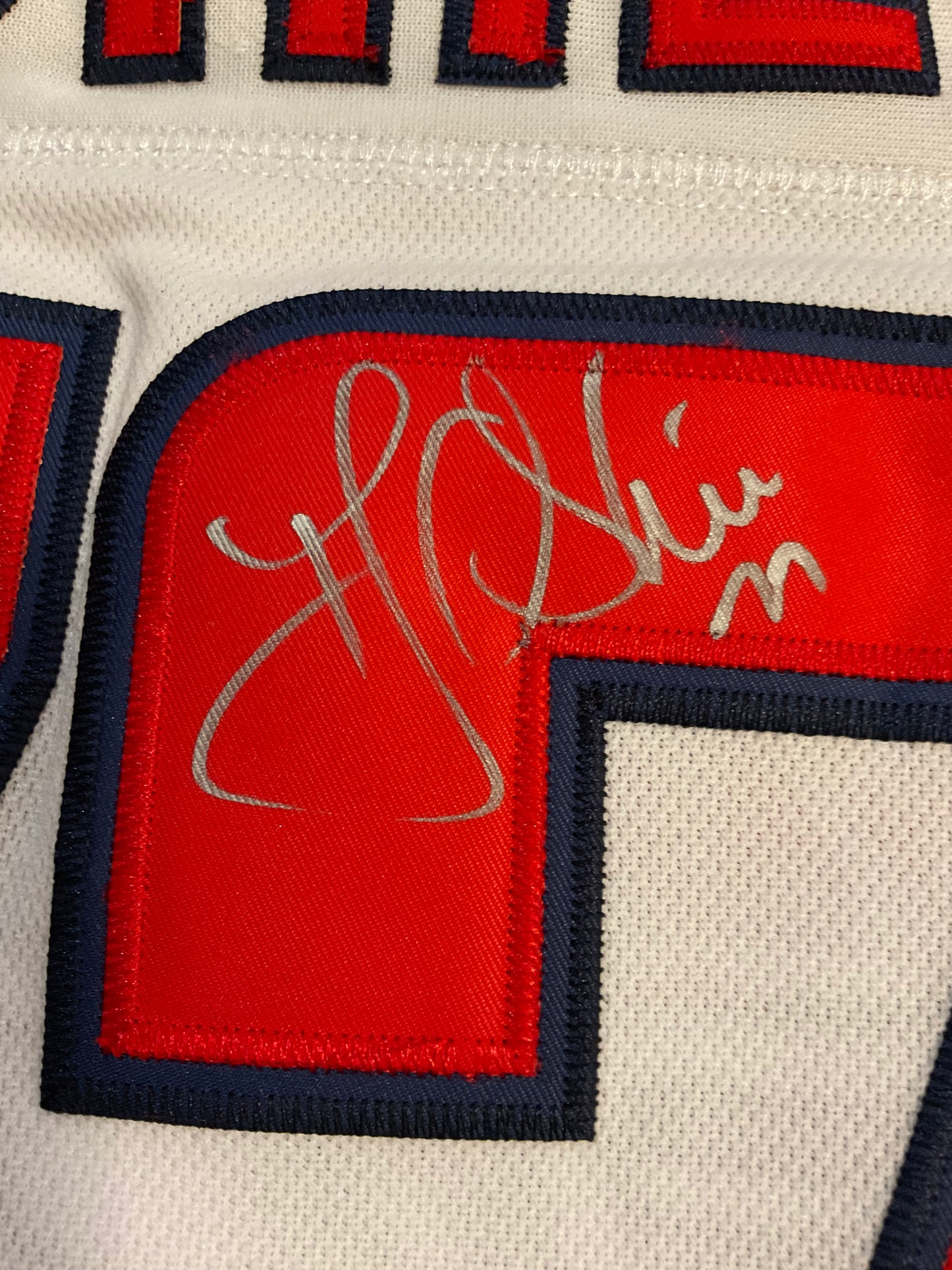 T.J. Oshie Washington Capitals signed jersey Beckett NHL