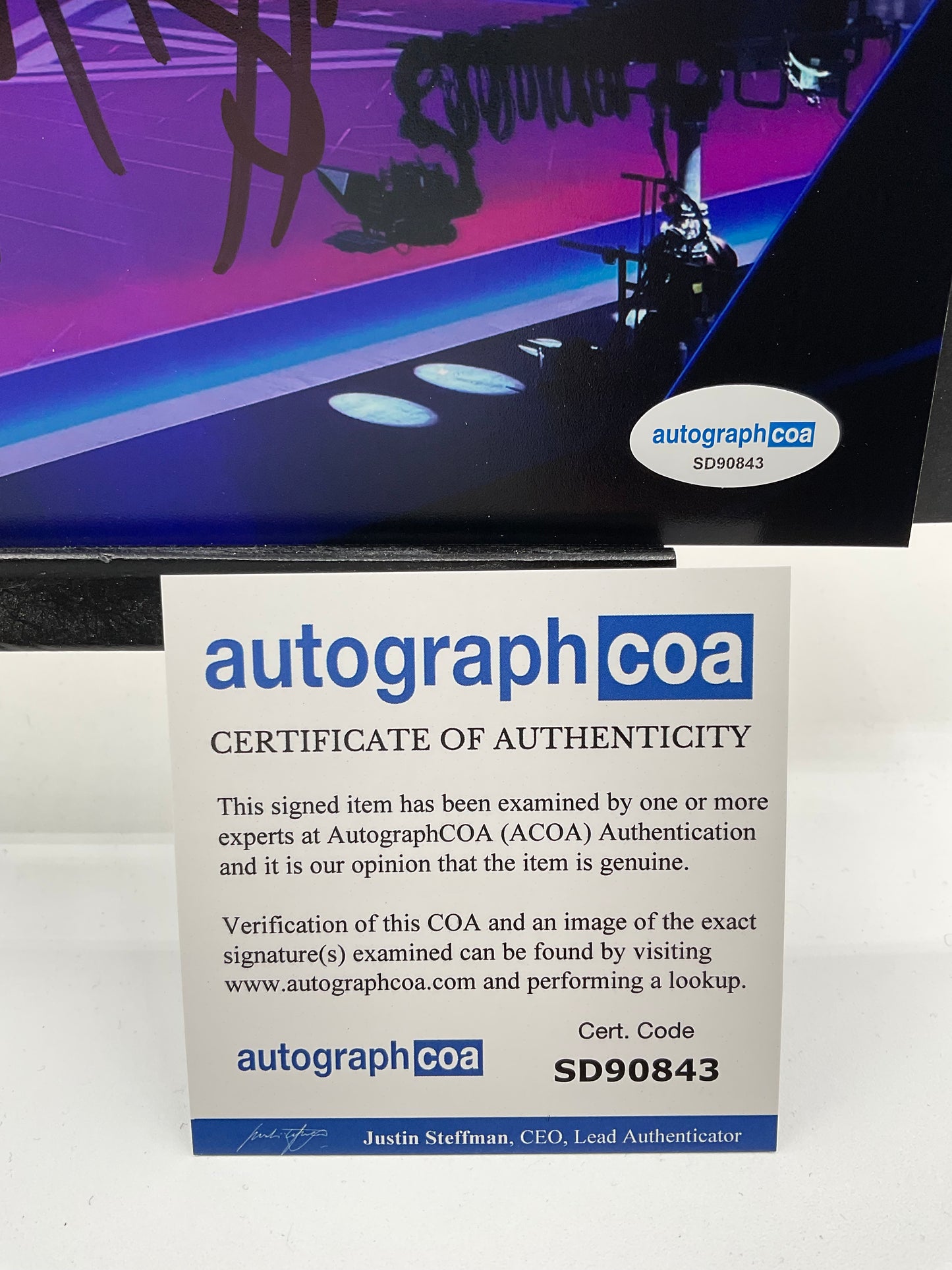 The Miz American Gladiators signed photo 8x10 ACOA Wrestling Mike Mizanin