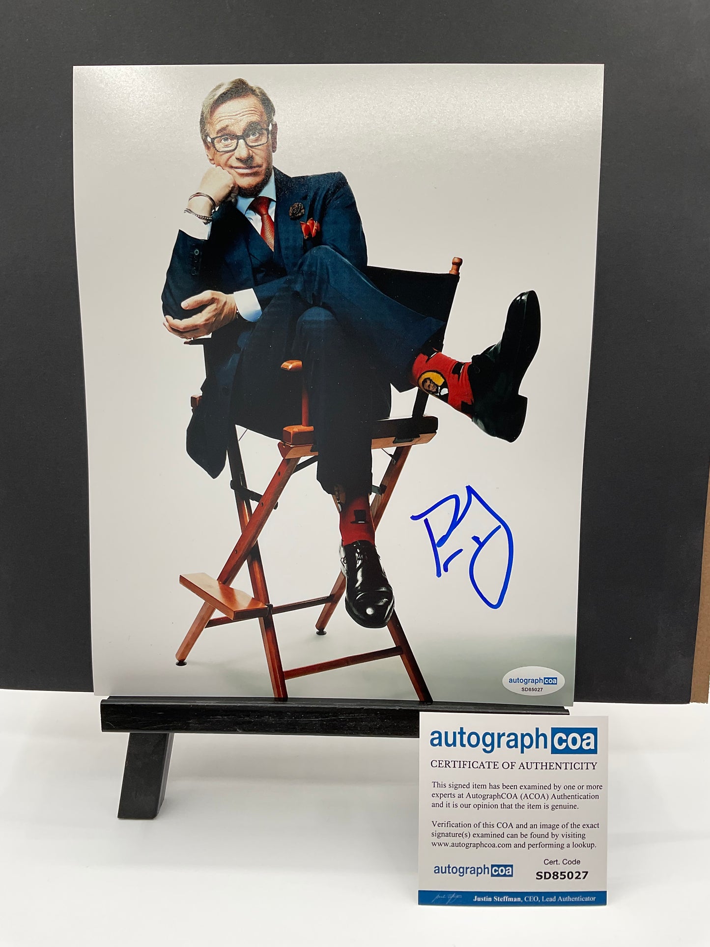 Paul Feig Director signed photo 8x10 ACOA