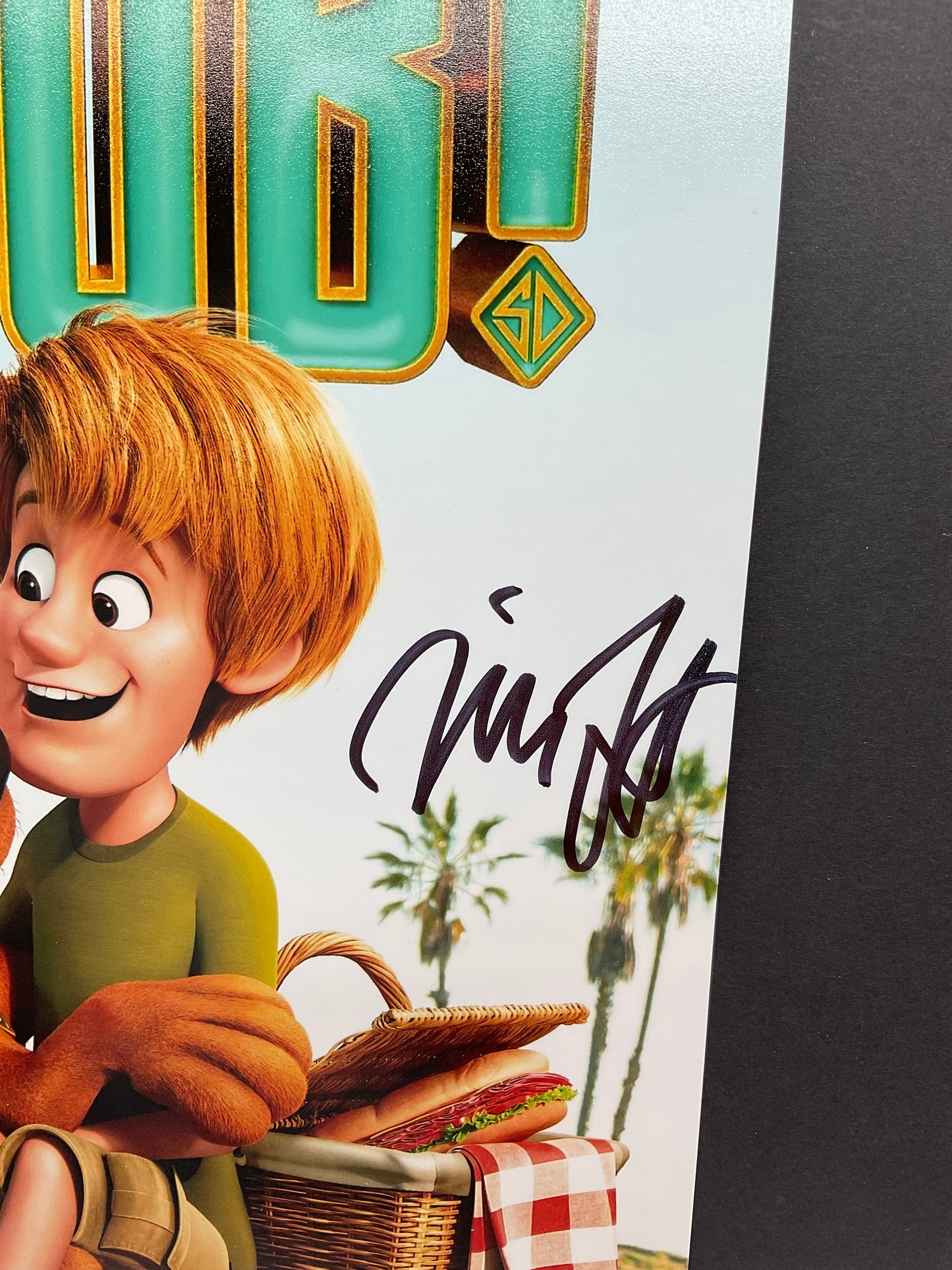 Will Forte Scoob signed photo 8x10 ACOA SNL