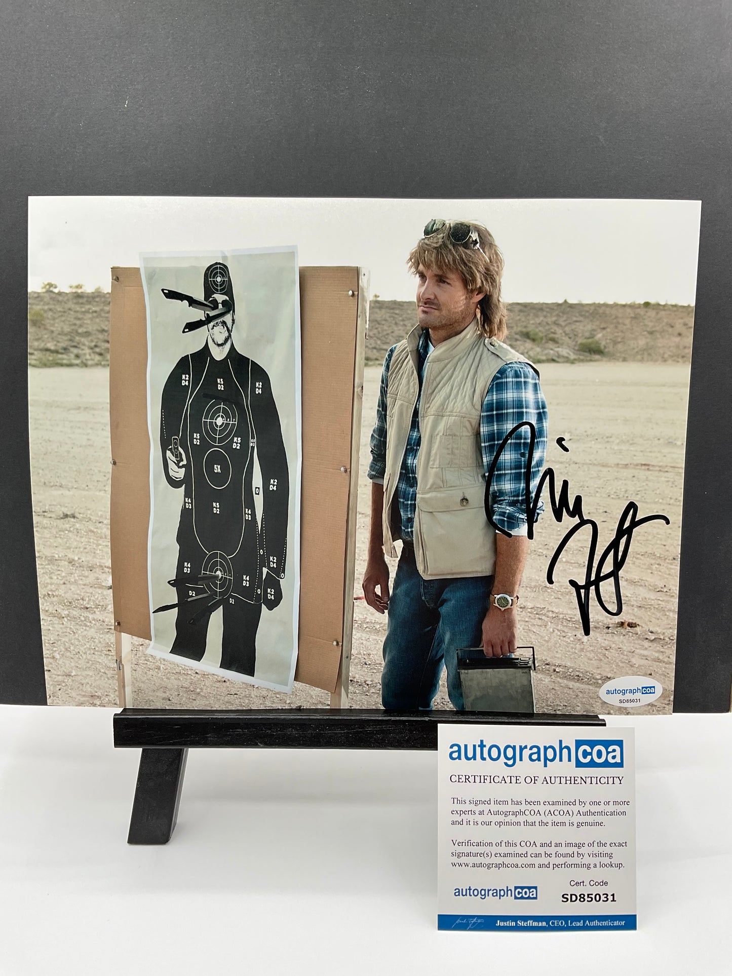 Will Forte Macgruber signed photo 8x10 ACOA SNL