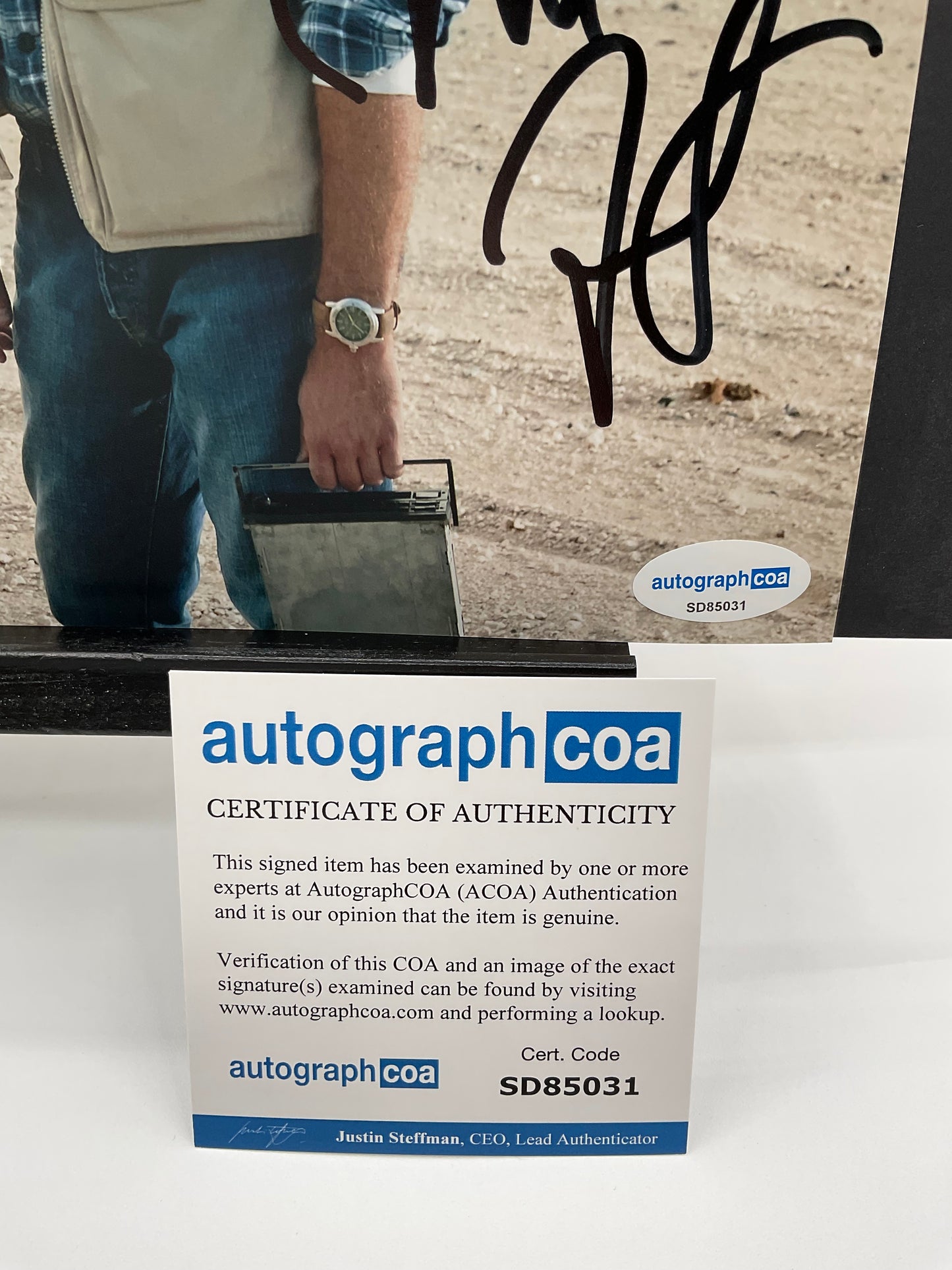 Will Forte Macgruber signed photo 8x10 ACOA SNL