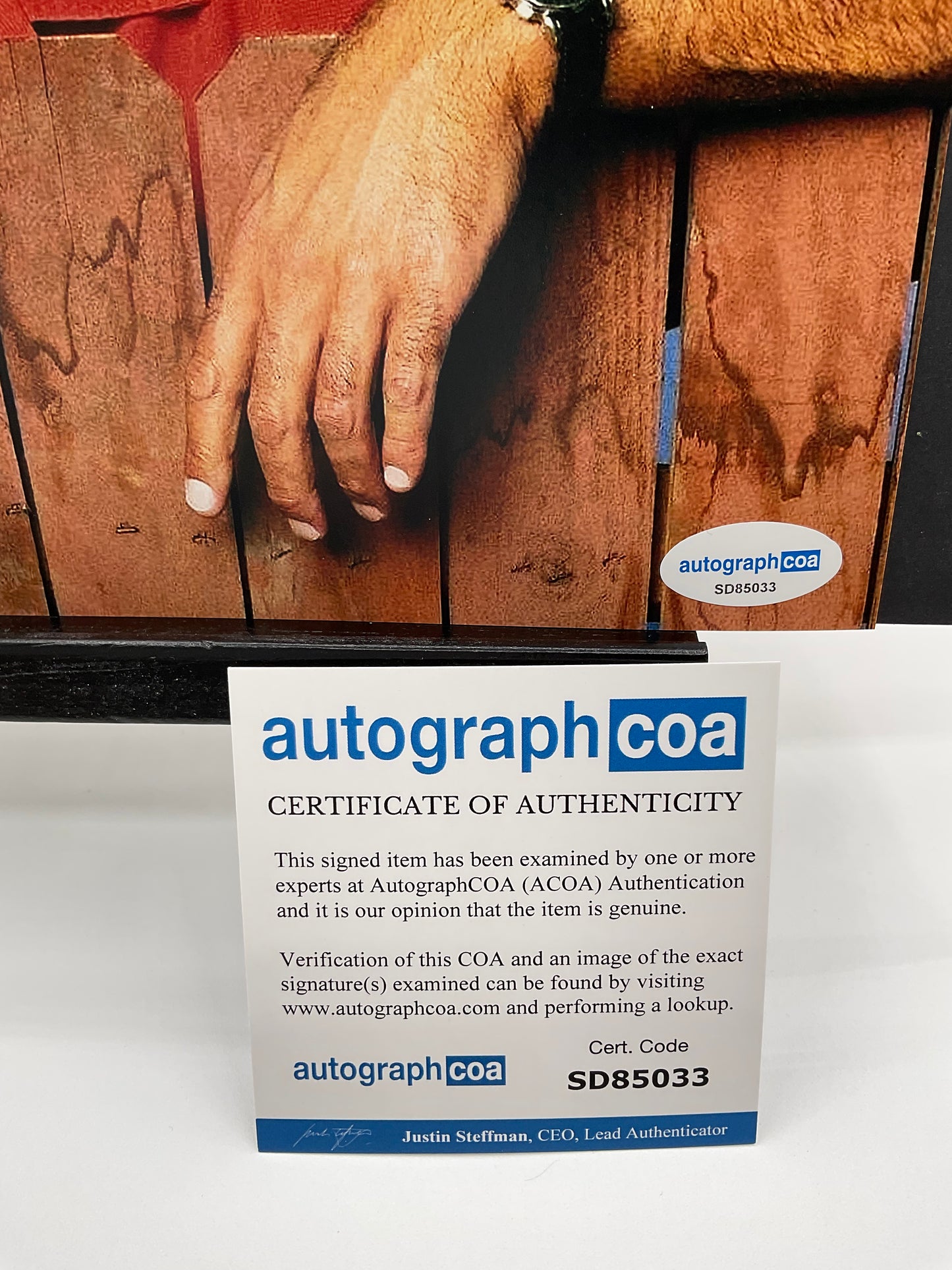 Brad Garrett Everybody Loves Raymond signed photo 8x10 ACOA