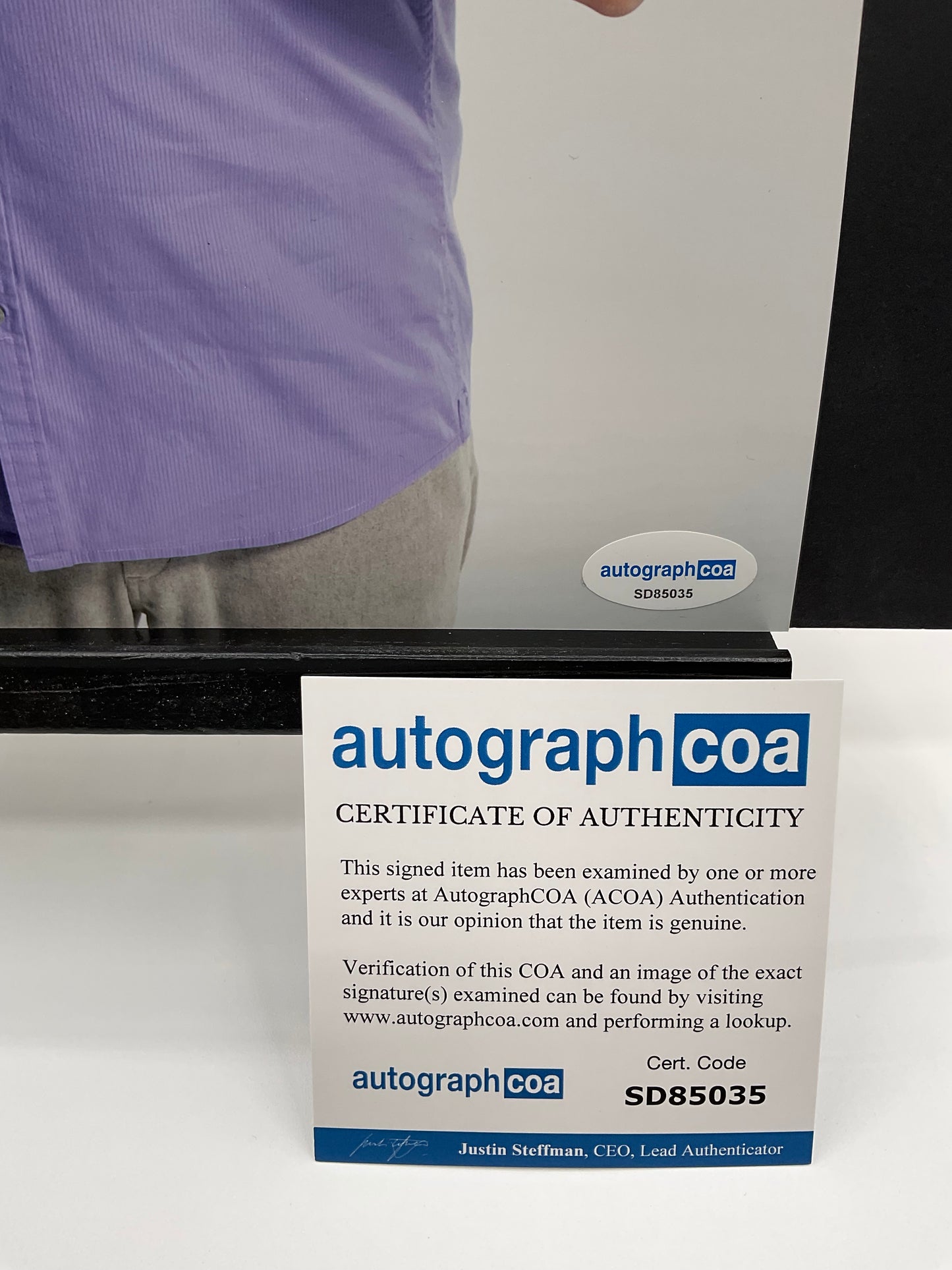 Joe Gatto Impractical Jokers signed photo 8x10 ACOA