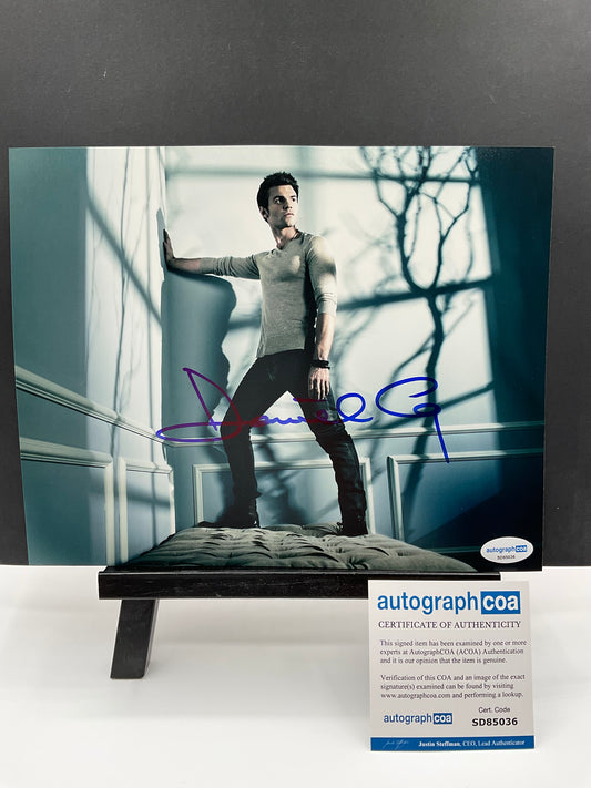 Daniel Gillies Vampire Diaries signed photo 8x10 ACOA