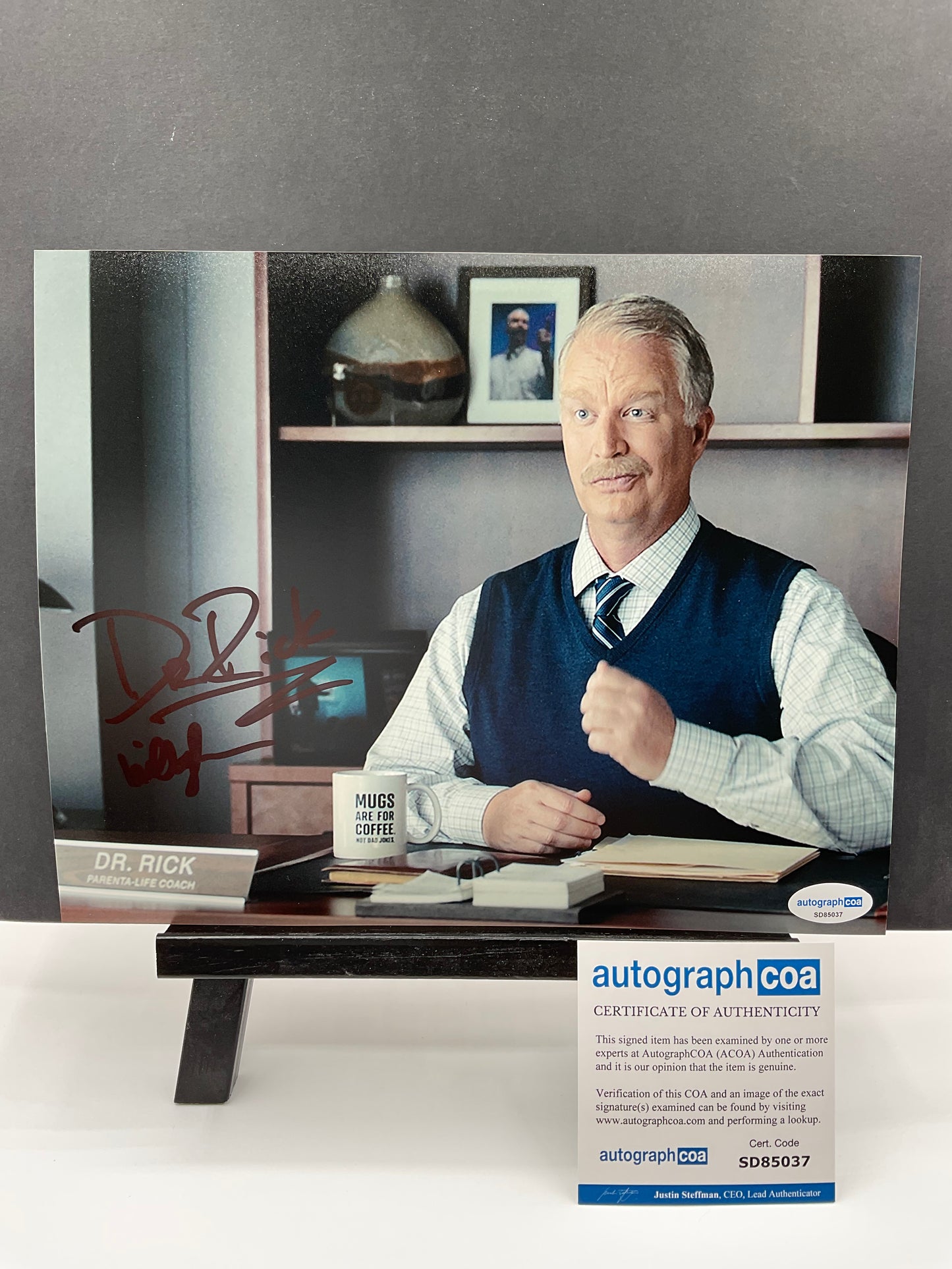 Bill Glass Dr Rick signed photo 8x10 ACOA Progressive
