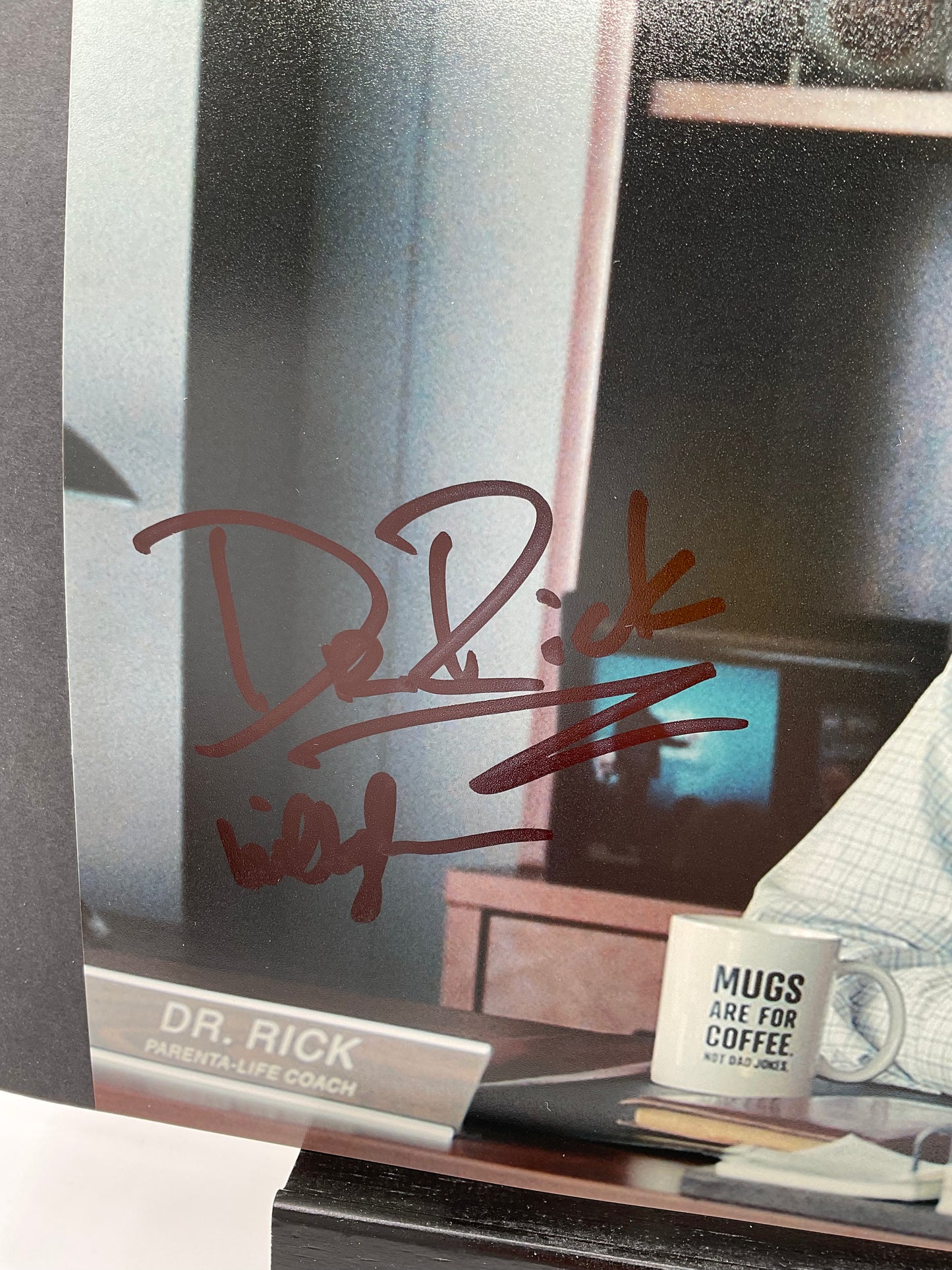 Bill Glass Dr Rick signed photo 8x10 ACOA Progressive