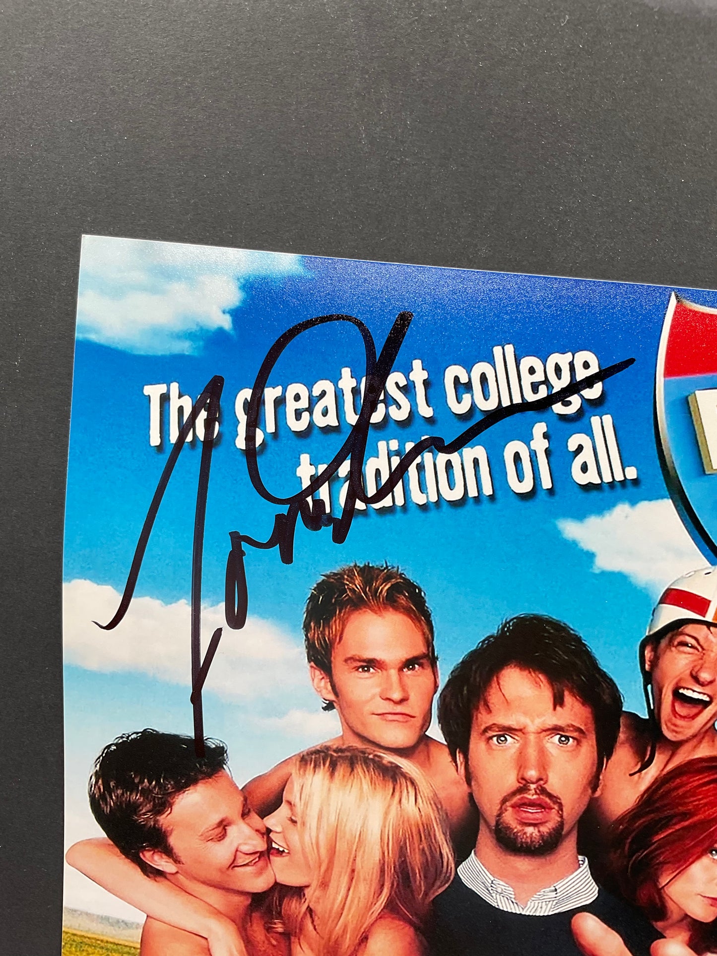 Tom Green Road Trip signed photo 8x10 ACOA