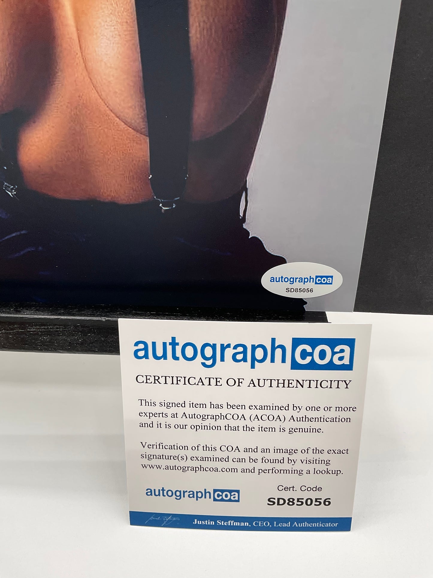 Jessa Hinton Playmate signed photo 8x10 ACOA Sexy